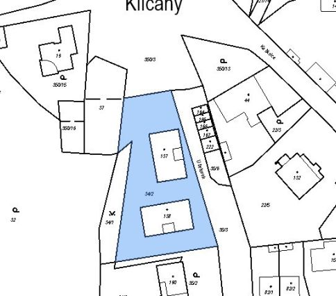 Pozemek o velikosti 2020m2 , Klíčany LV 164 , podíl 5710/75790, opakovaná dražba