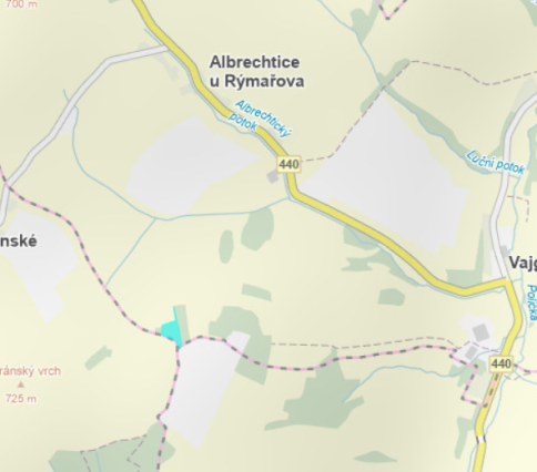 Dražba - ideální podíl 2/14 lesního pozemku + stavby-ZBOŘENIŠTĚ! v k.ú. Albrechtice u Rýmařova
